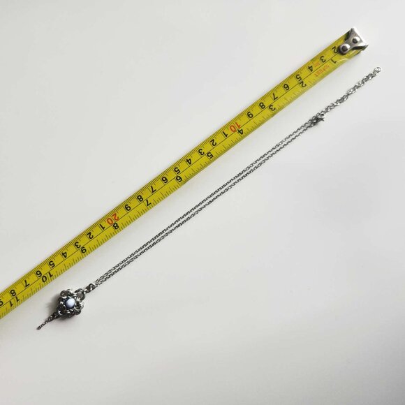 Vintage Antique Romanov blue and silver necklace - Picture 6 of 9